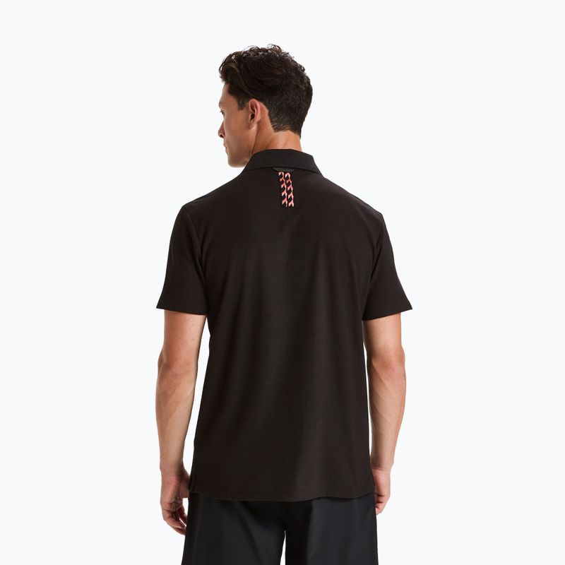Herren Tennis-Poloshirt Diadora Statement schwarz 102.176856 4
