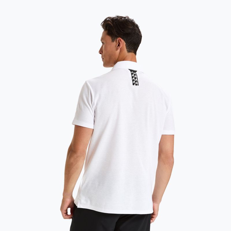 Herren Tennis-Poloshirt Diadora Statement weiß 102.176856 4