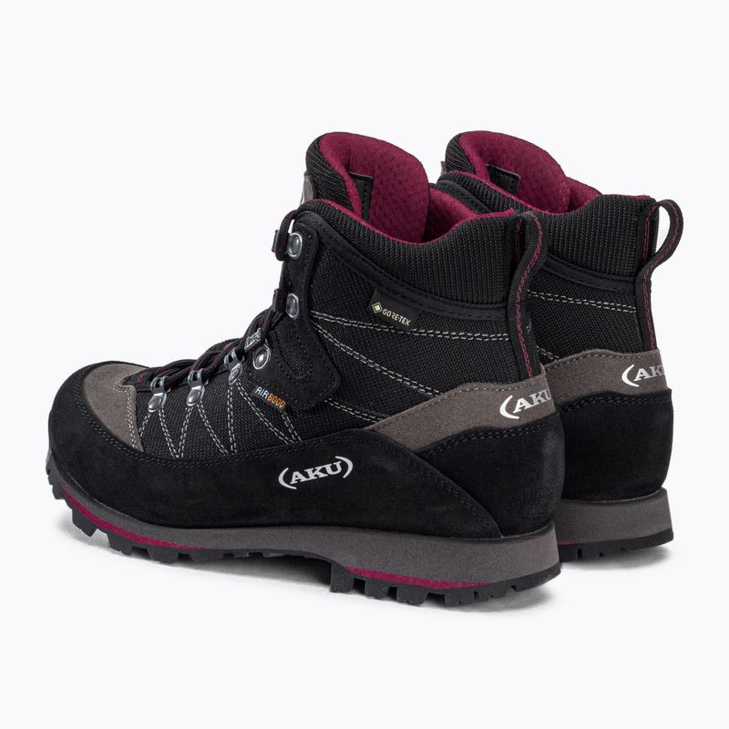 Trekkingschuhe Damen AKU Trekker Lite III GTX schwarz-rosa 978-317 3