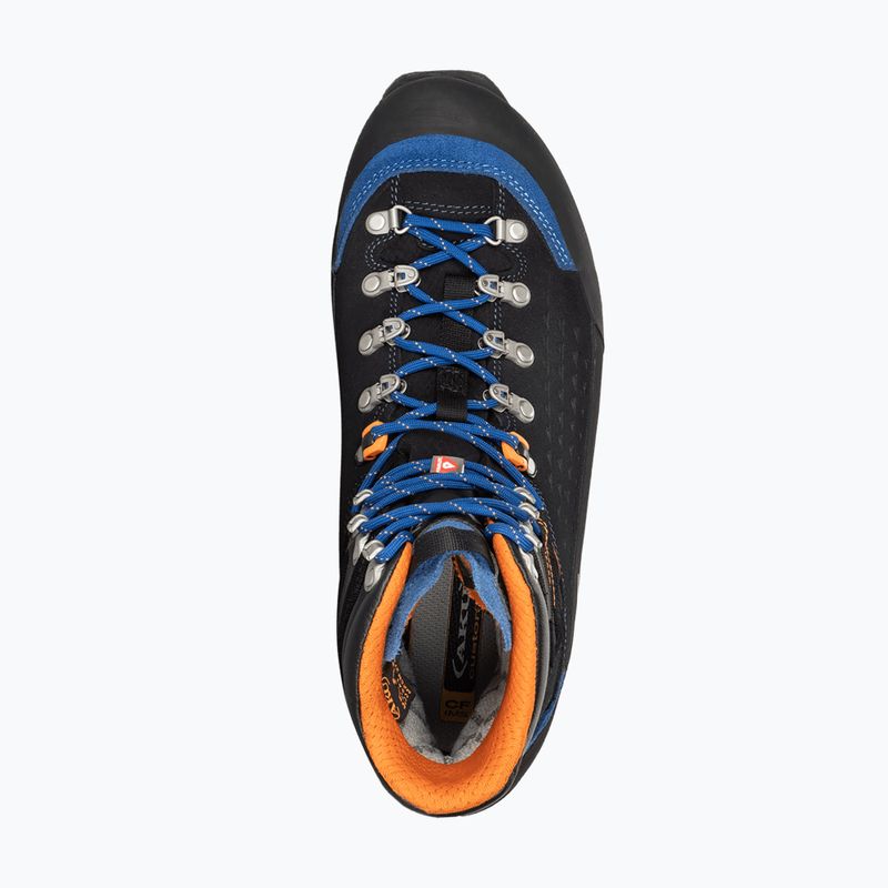 Hochgebirgsstiefel Herren AKU Hayatsuki GTX schwarz-blau 92-63 14