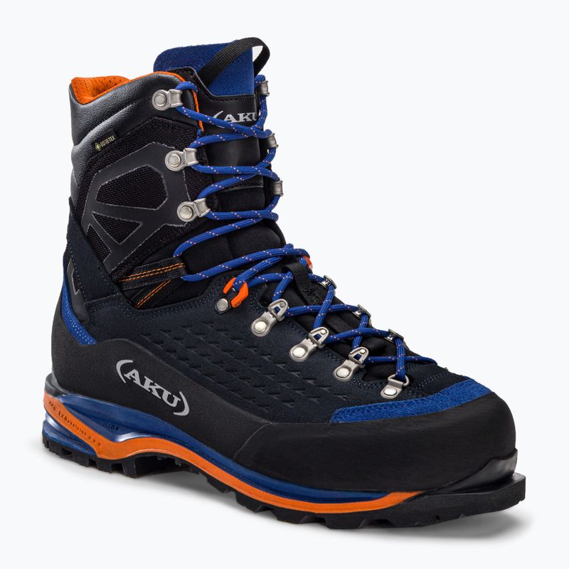 Hochgebirgsstiefel Herren AKU Hayatsuki GTX schwarz-blau 92-63