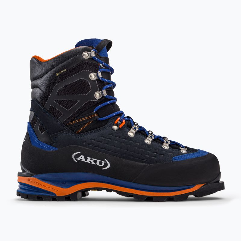 Hochgebirgsstiefel Herren AKU Hayatsuki GTX schwarz-blau 92-63 2