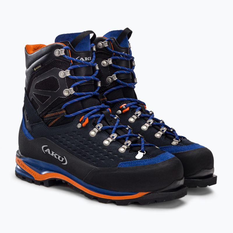 Hochgebirgsstiefel Herren AKU Hayatsuki GTX schwarz-blau 92-63 4