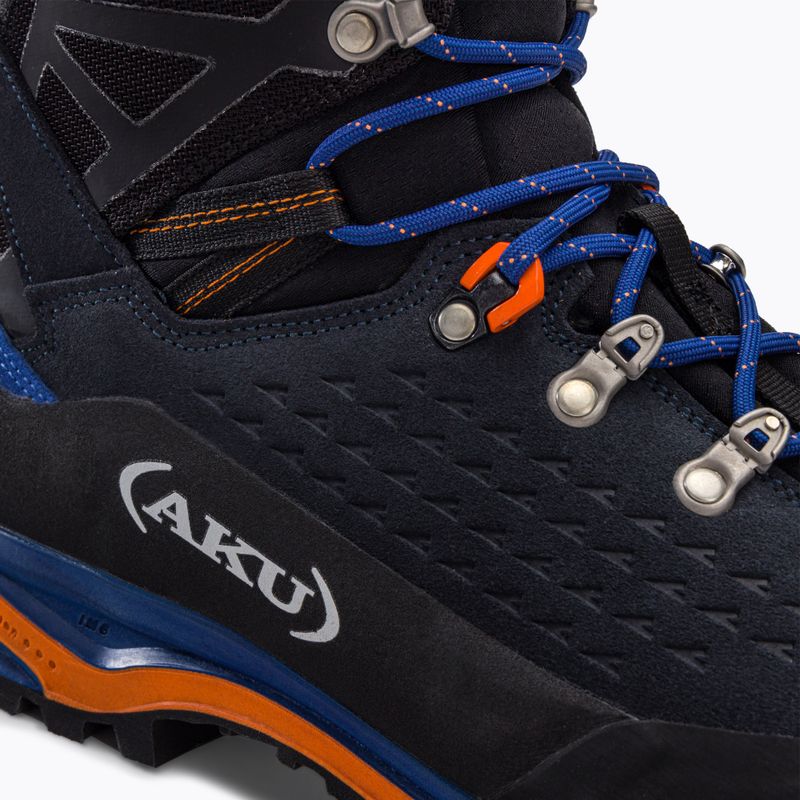 Hochgebirgsstiefel Herren AKU Hayatsuki GTX schwarz-blau 92-63 10