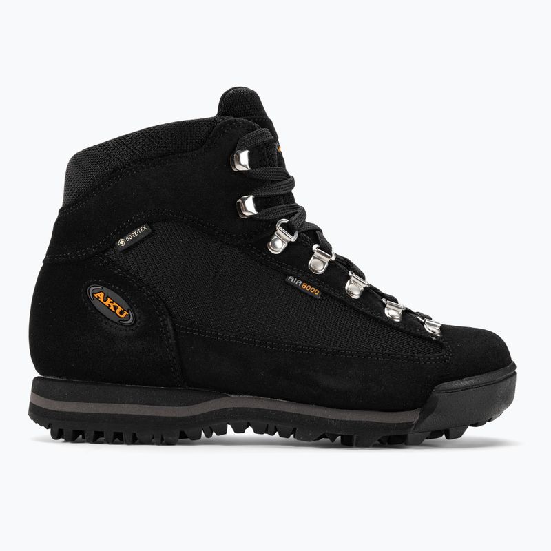 Damen-Trekkingstiefel AKU Ultralight Micro GTX schwarz/schwarz 2