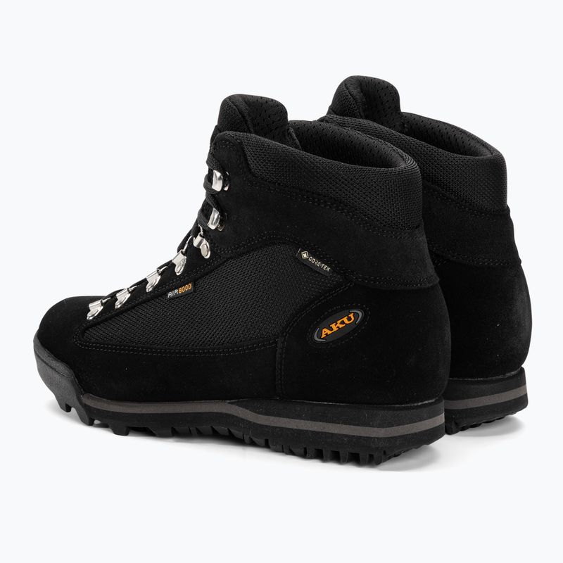 Damen-Trekkingstiefel AKU Ultralight Micro GTX schwarz/schwarz 3