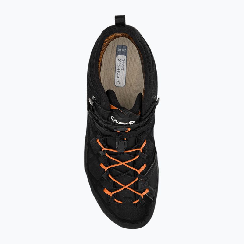 Trekkingschuhe Herren AKU Rock Dfs Mid GTX schwarz-orange 718-18 6