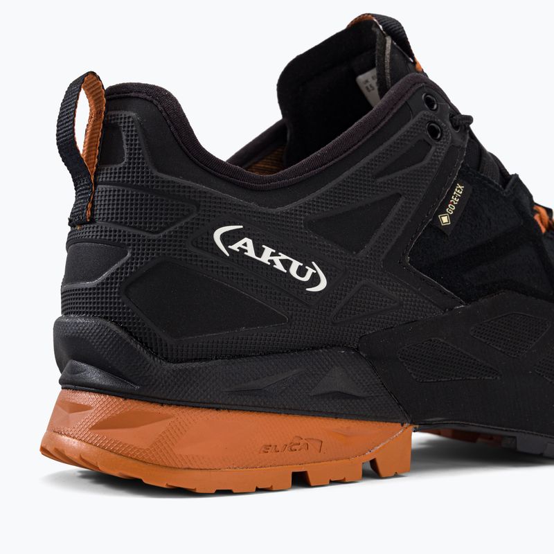 Zustiegsschuhe Herren AKU Rock Dfs GTX schwarz-orange 722-18-7 9