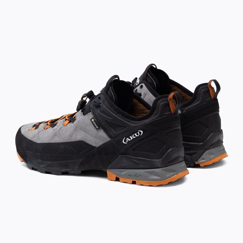 Trekkingschuhe Herren AKU Rock Dfs GTX schwarz-orange 722-186 3