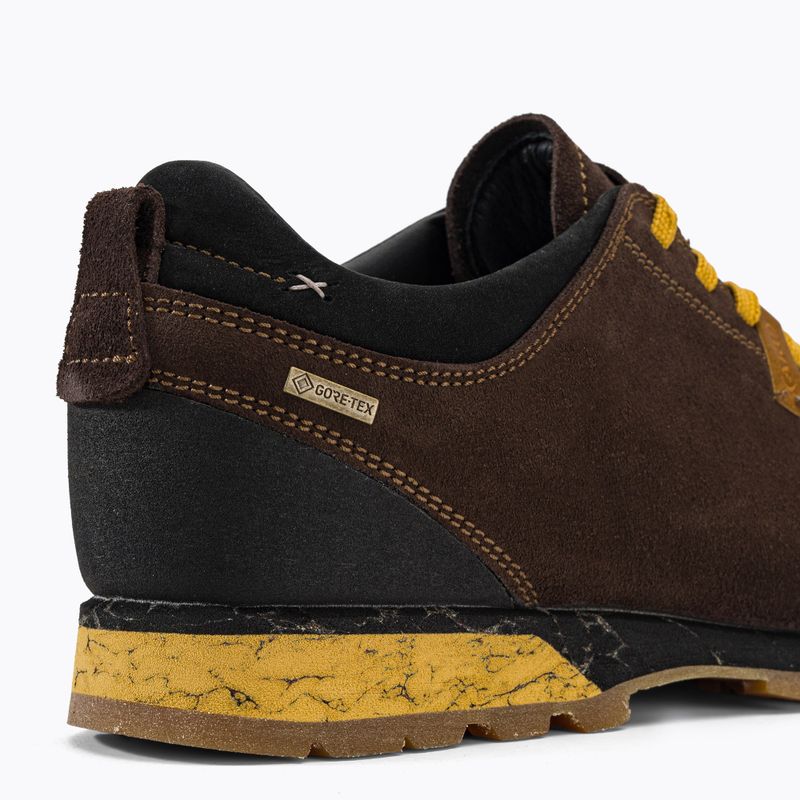 Trekkingschuhe Herren AKU Bellamont III Suede GTX braun-gelb 54.3-222-7 9