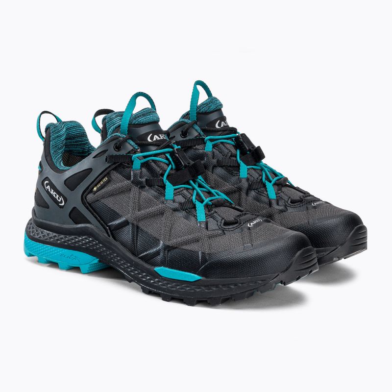 Trekkingschuhe Damen AKU Rocket Dfs GTX blau 727-253 5
