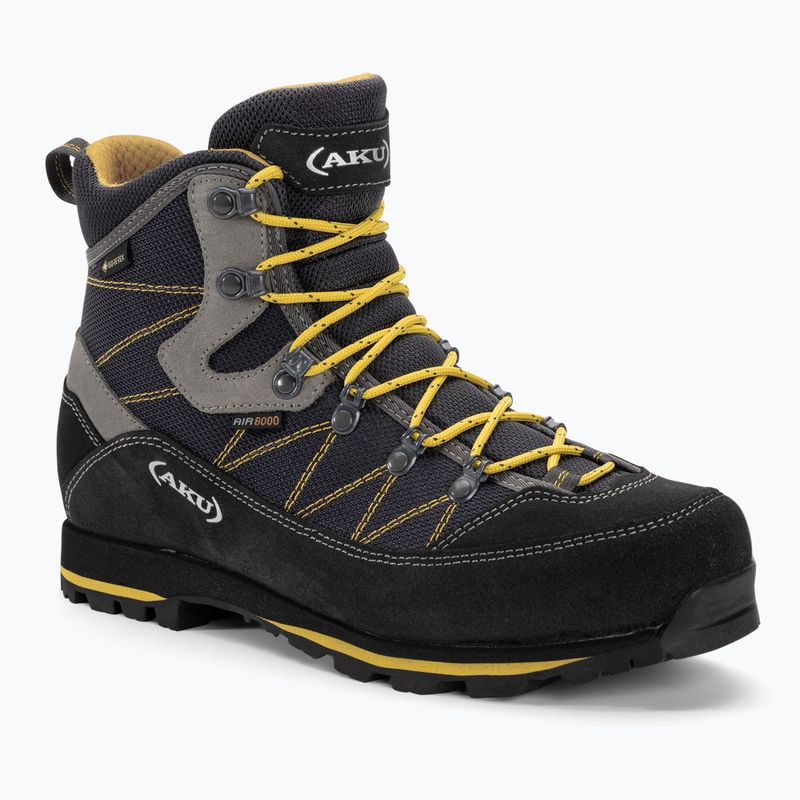 Trekkingschuhe Herren AKU Trekker Lite III GTX grau-gelb 977-491