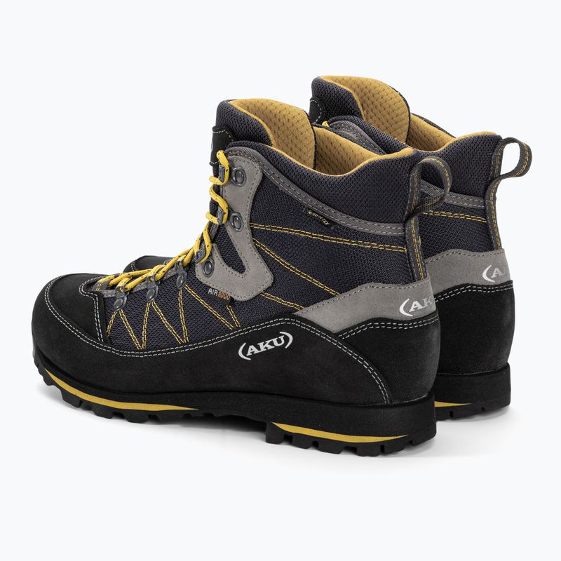 Trekkingschuhe Herren AKU Trekker Lite III GTX grau-gelb 977-491 3