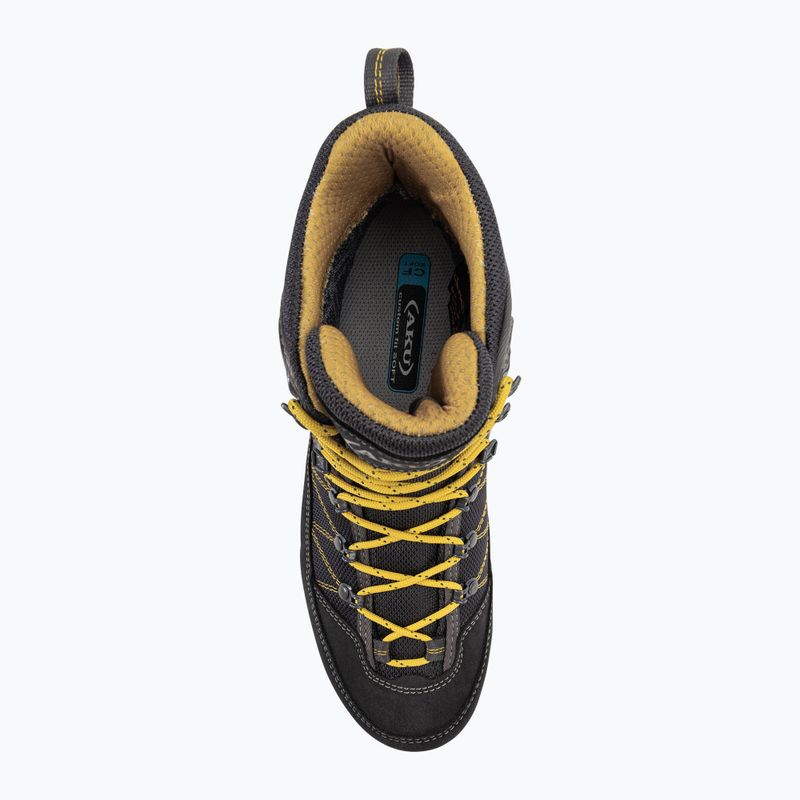 Trekkingschuhe Herren AKU Trekker Lite III GTX grau-gelb 977-491 6