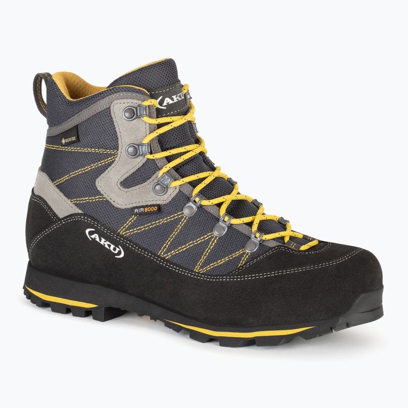 Trekkingschuhe Herren AKU Trekker Lite III GTX grau-gelb 977-491 7