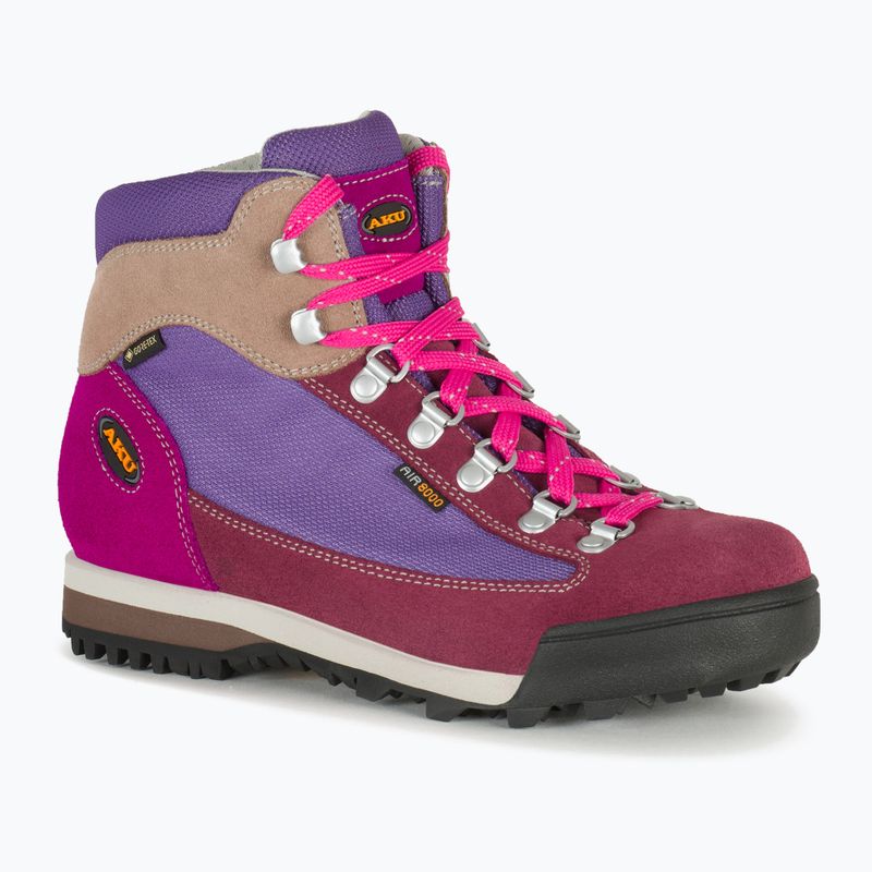 Trekkingschuhe Damen AKU Ultra Light Original GTX rot-violett 365.2-589-4 10