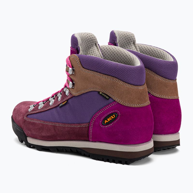 Trekkingschuhe Damen AKU Ultra Light Original GTX rot-violett 365.2-589-4 3
