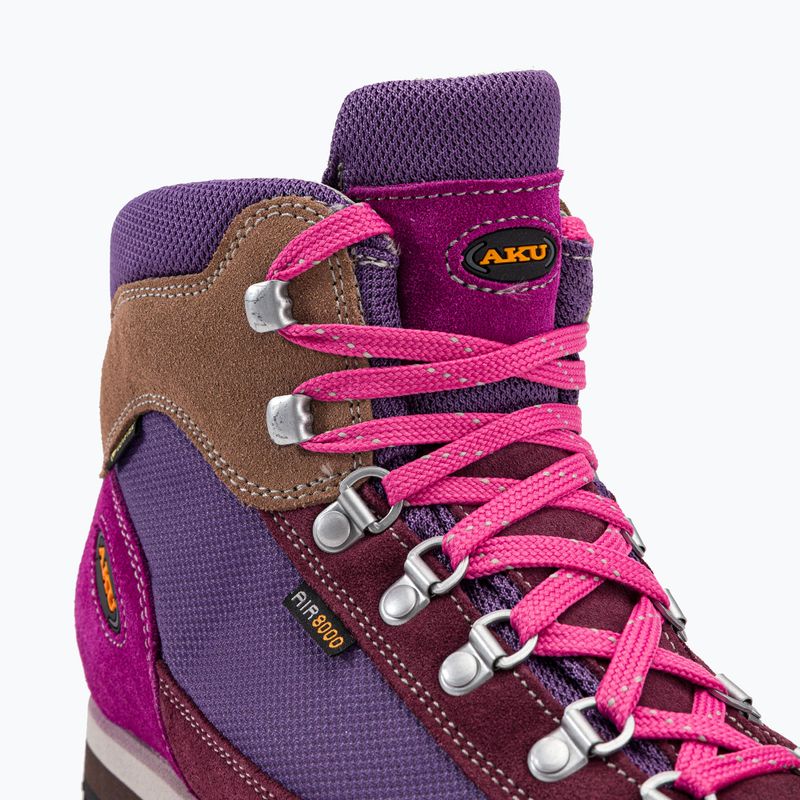 Trekkingschuhe Damen AKU Ultra Light Original GTX rot-violett 365.2-589-4 9