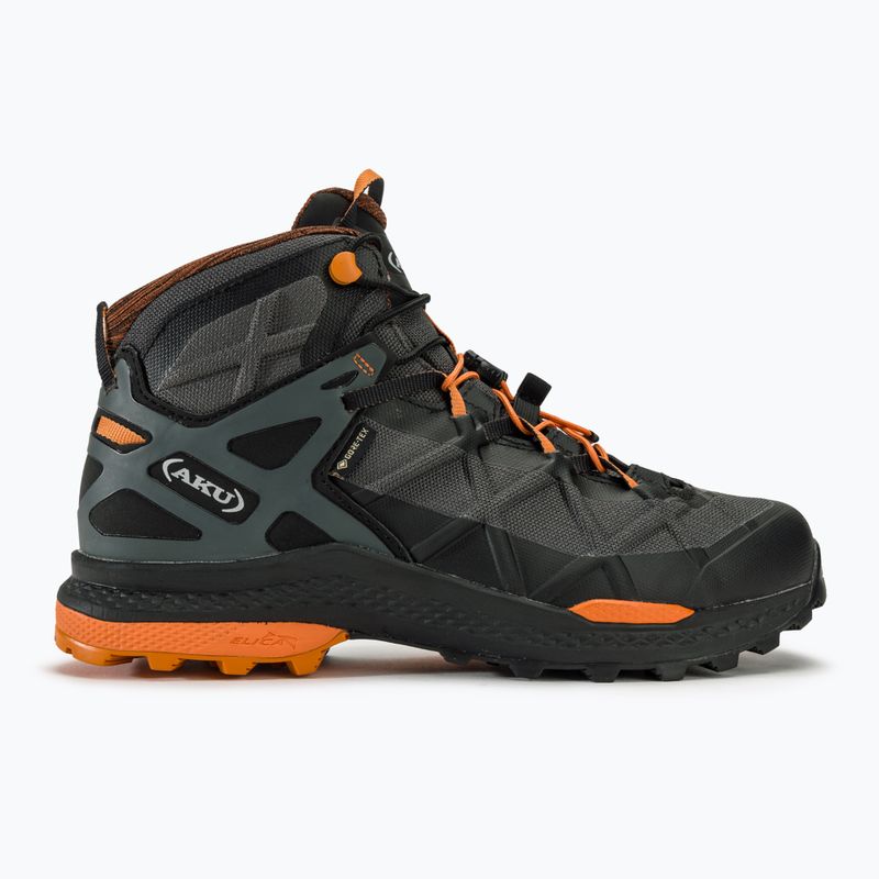 Wanderschuhe Herren AKU Rocket Mid DFS GTX black/orange 2