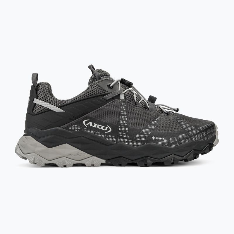 Wanderschuhe Herren AKU Flyrock GTX black/silver 2