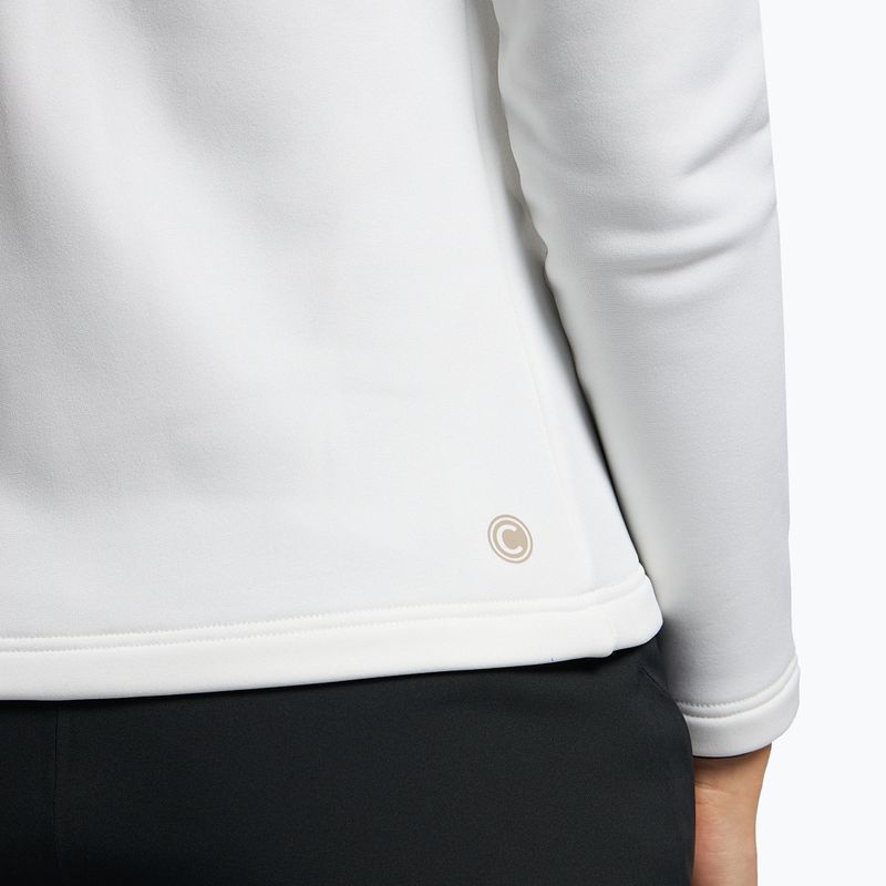 Damen Colmar Fleece-Sweatshirt weiß 9335-5WU 7