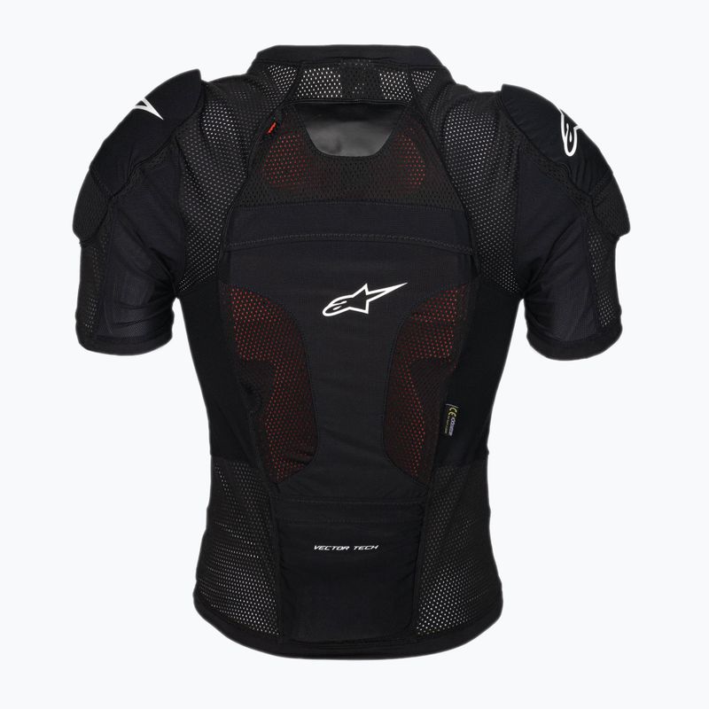 Alpinestars Herren Radfahren Rüstung Vector Tech Jacket SS schwarz 1656519/10 2