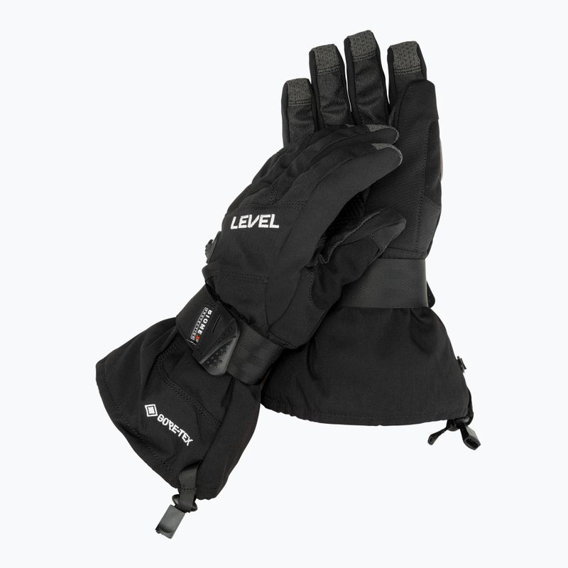 Men's Level Half Pipe Skihandschuhe Gore-Tex schwarz