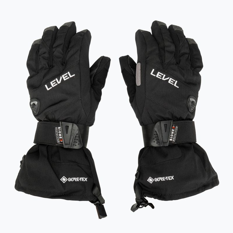 Men's Level Half Pipe Skihandschuhe Gore-Tex schwarz 3