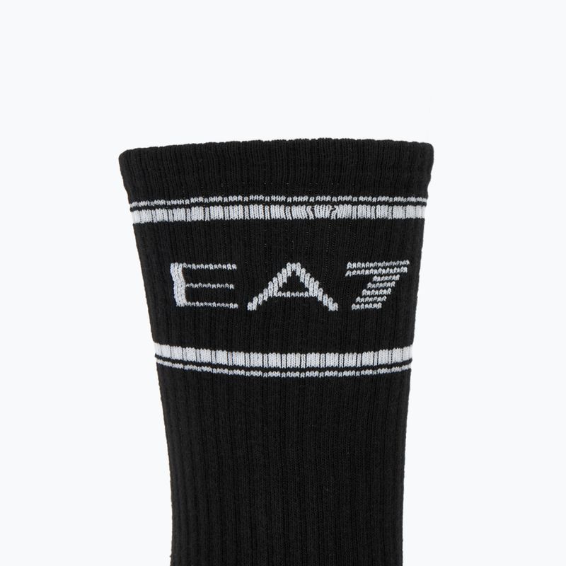 EA7 Emporio Armani Zug Socken Schwamm 3 Paar schwarz / Vanilleeis / armani blu 4