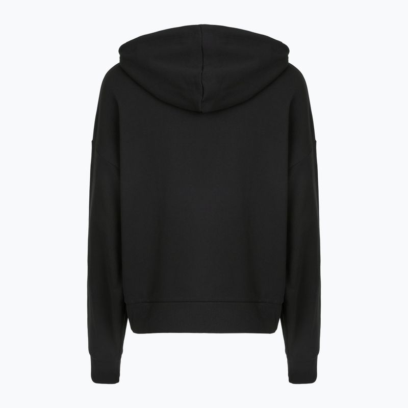 Damen Trainingsanzug EA7 Emporio Armani Train Visibility Zip schwarz / silber 4