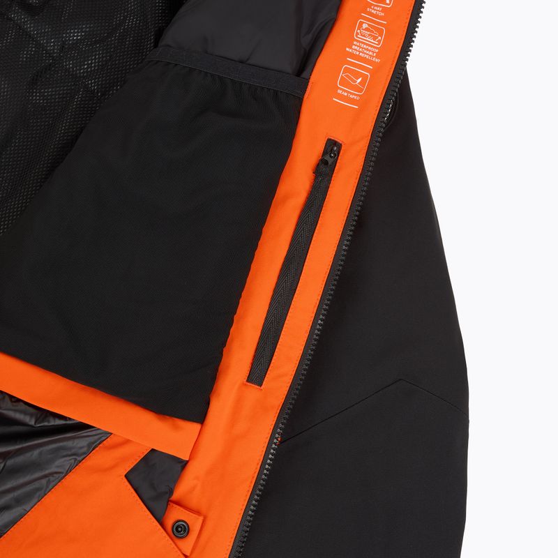 Herren EA7 Emporio Armani Ski Kitzbühel Protectum7 Grafik Flammen Jacke 5