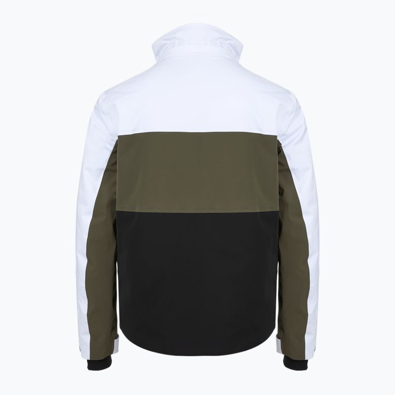 Herren EA7 Emporio Armani Skijacke Kitzbühel Protectum7 Colorblock weiß/schwarz/traubenblatt 7