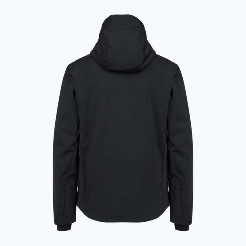 Herren EA7 Emporio Armani Ski Kitzbuhel Softshell Jacke schwarz 2
