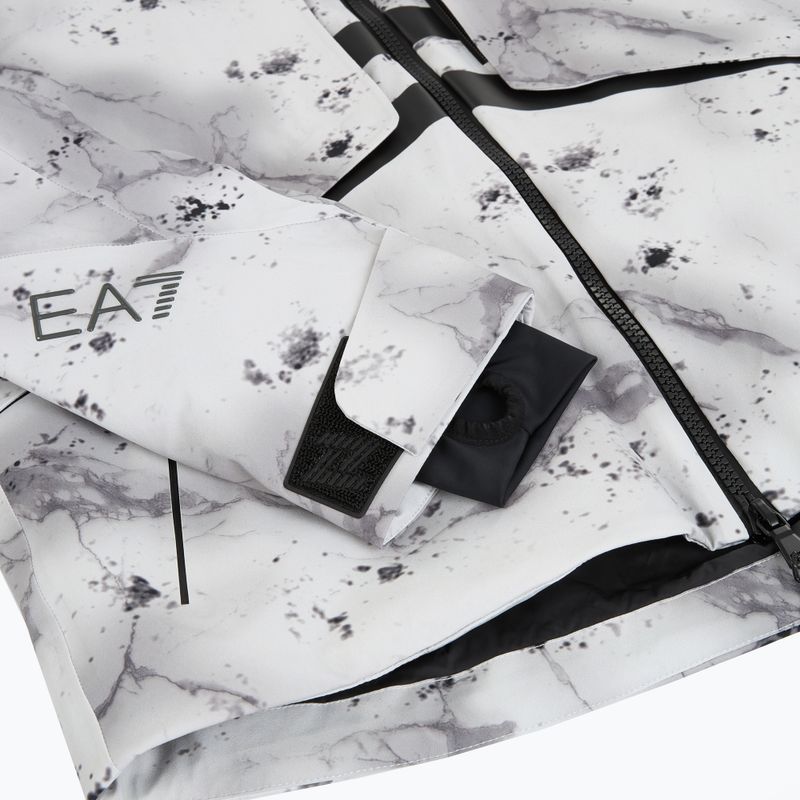 Herren EA7 Emporio Armani Ski Cortina Protectum7 Grafik schicke Eisjacke 3