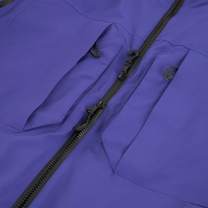 Herren EA7 Emporio Armani Ski Cortina Mode Toray clematis blau Jacke 5