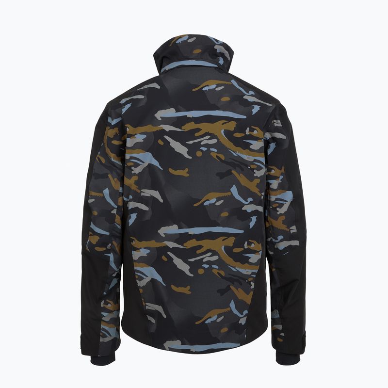 Herren EA7 Emporio Armani Ski Kitzbühel Protectum7 Grafik braun camou Jacke 7