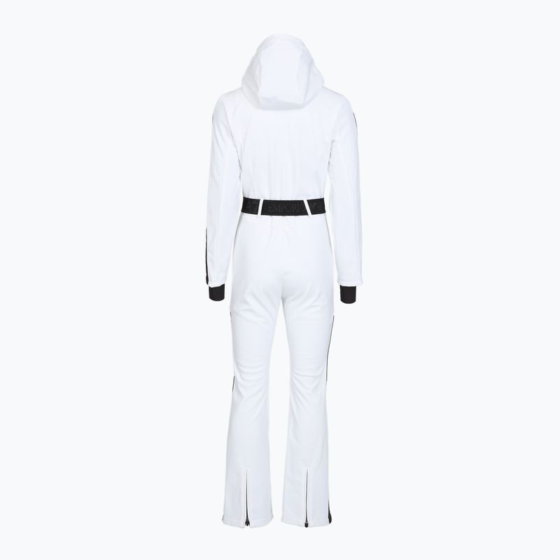 Damenskianzug EA7 Emporio Armani Ski Kitzbuhel Softshell weiß 2