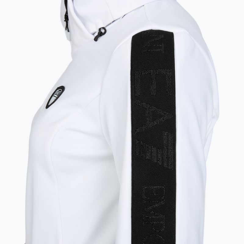 Damenskianzug EA7 Emporio Armani Ski Kitzbuhel Softshell weiß 4