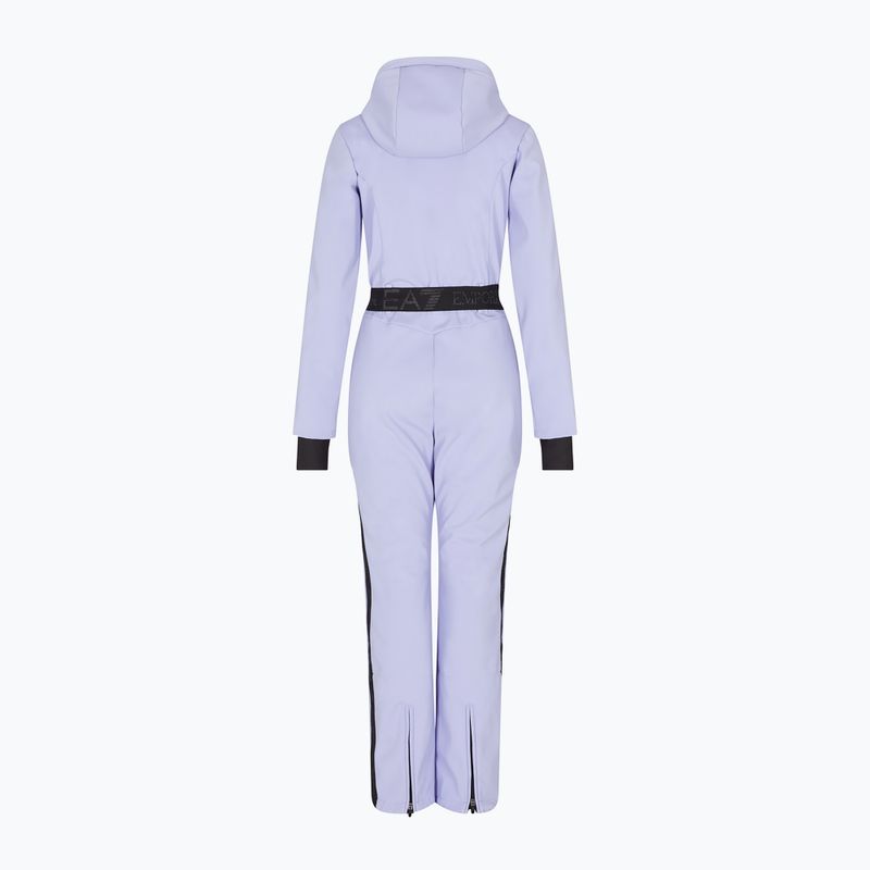 Damen Skianzug EA7 Emporio Armani Ski Kitzbuhel Softshell süß lavendel 2