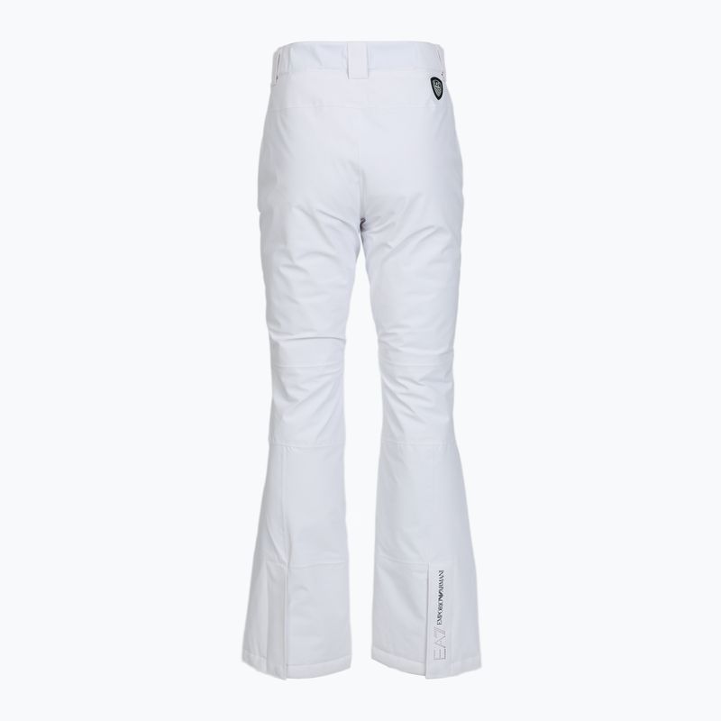 Damen Skihose EA7 Emporio Armani Ski Cortina Toray weiß 2