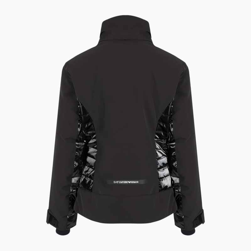 Damen Skijacke EA7 Emporio Armani Ski Cortina Toray Fashion schwarz 8