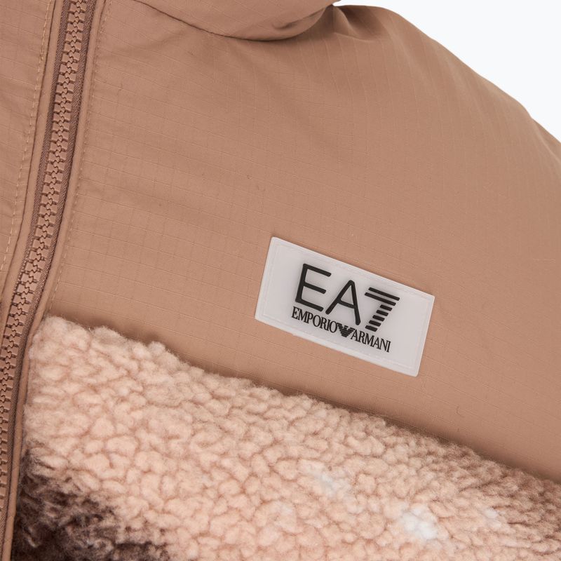 EA7 Women's Train Contemporary Sport Medium gepolstert fancy brownie stellar Jacke 3