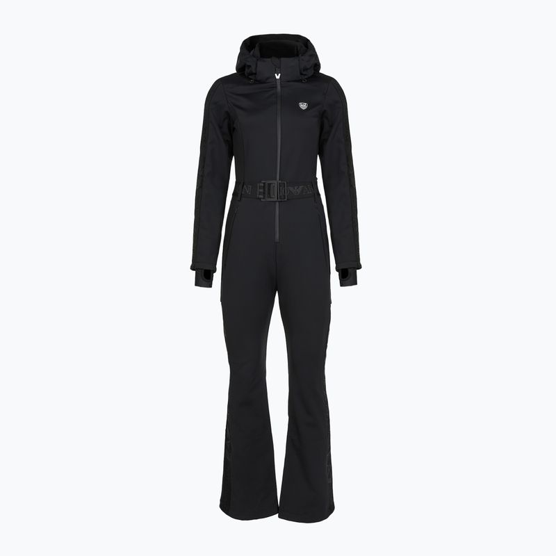 Damenskianzug EA7 Emporio Armani Ski Kitzbuhel Softshell schwarz