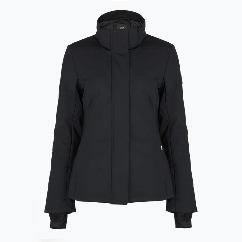 Damen EA7 Emporio Armani Ski Kitzbuhel Softshell Jacke schwarz 6