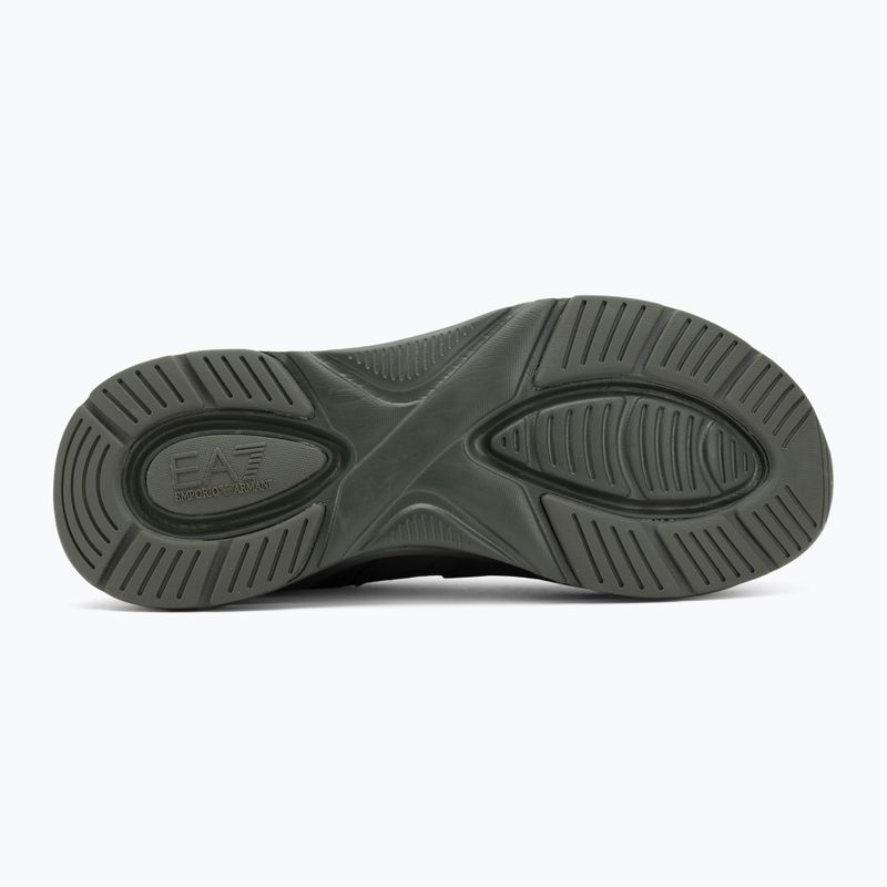 EA7 Emporio Armani Infinity Galaxy Dreifach-Käfer / schwarze Schuhe 4