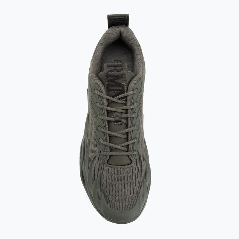 EA7 Emporio Armani Infinity Galaxy Dreifach-Käfer / schwarze Schuhe 5