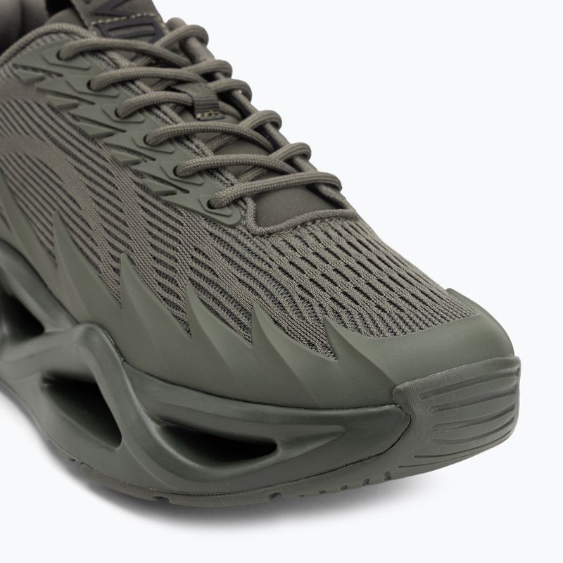 EA7 Emporio Armani Infinity Galaxy Dreifach-Käfer / schwarze Schuhe 7