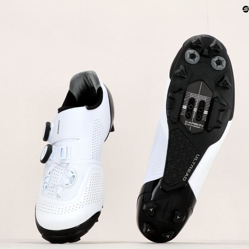Shimano SH-XC902 Herren MTB-Radschuhe weiß ESHXC902MCW01S43000 15