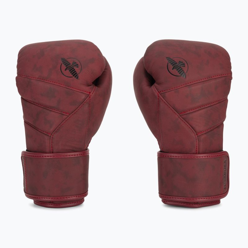 Hayabusa T3 LX karminrote Boxhandschuhe 2