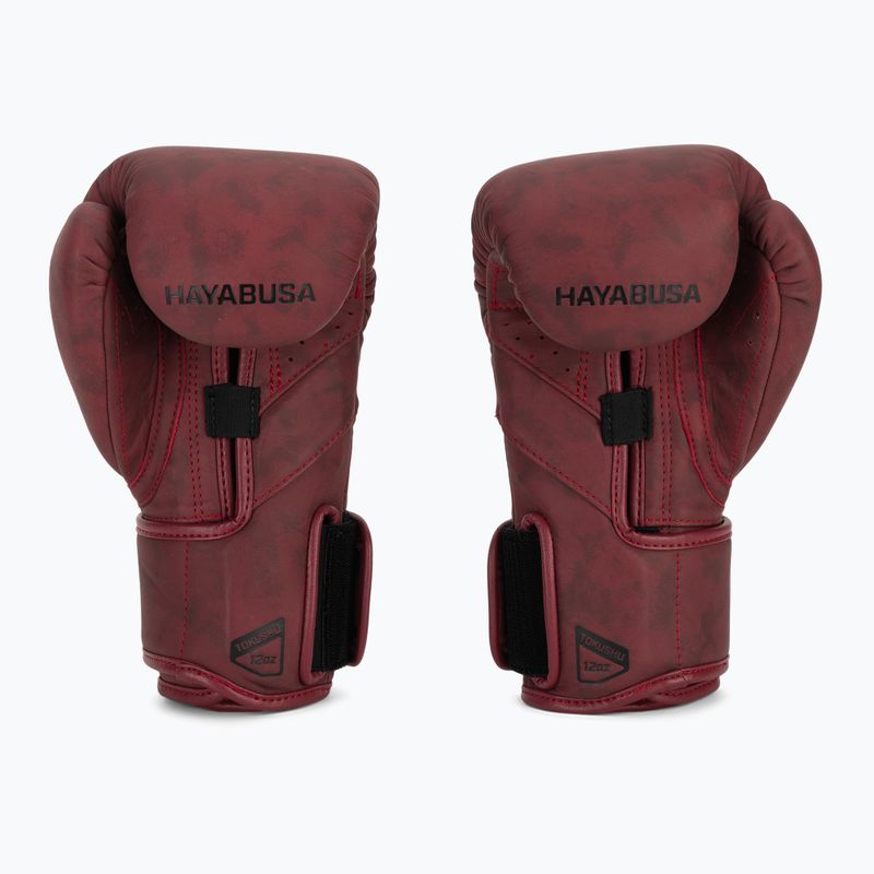 Hayabusa T3 LX karminrote Boxhandschuhe 3